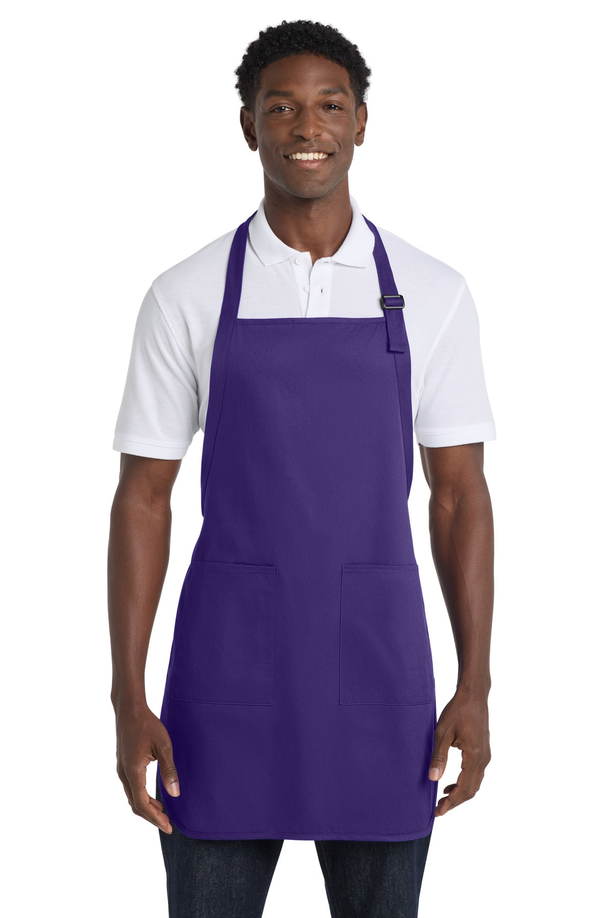 Port Authority Full-Length Apron with Pockets