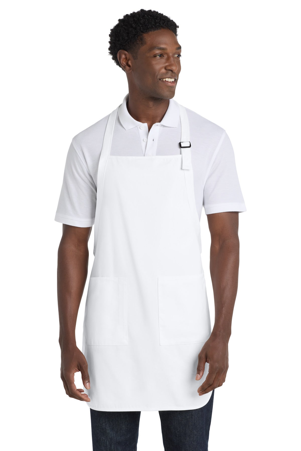 Port Authority Full-Length Apron with Pockets