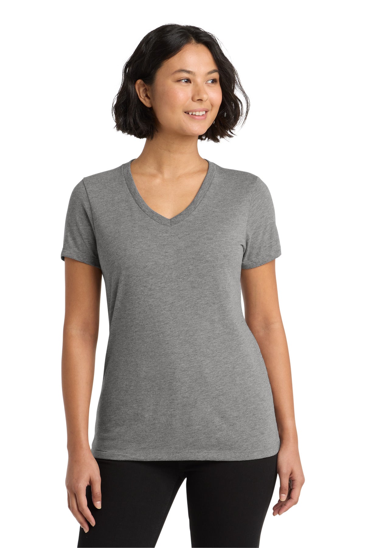 Allmade  Women's Tri-Blend V-Neck Tee