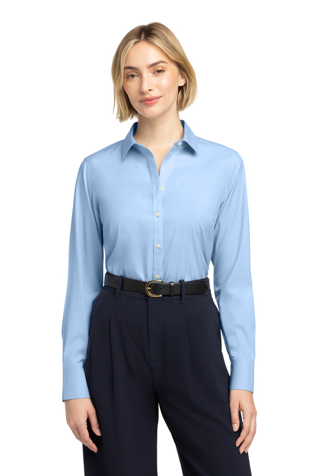 Brooks Brothers Women's Wrinkle-Free Stretch Pinpoint Shirt