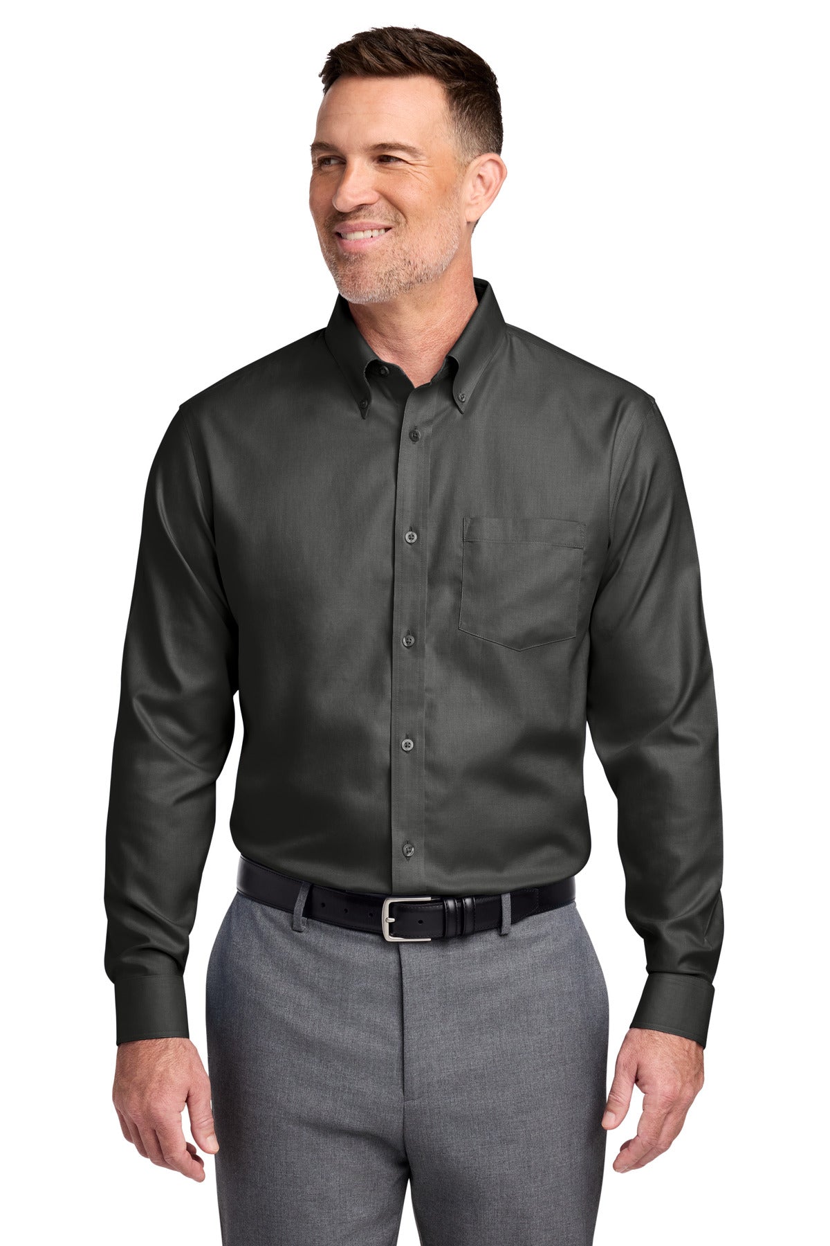 Brooks Brothers Wrinkle-Free Stretch Nailhead Shirt