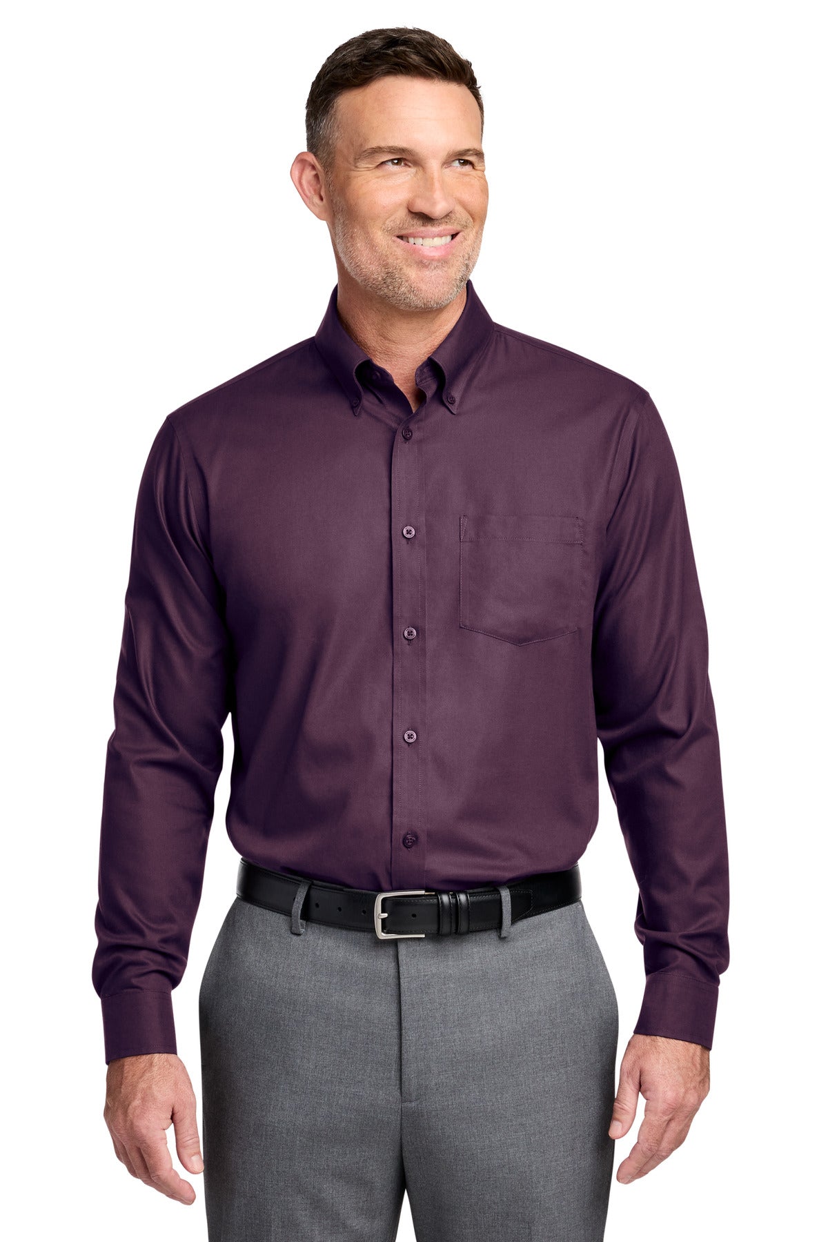Brooks Brothers Wrinkle-Free Stretch Nailhead Shirt