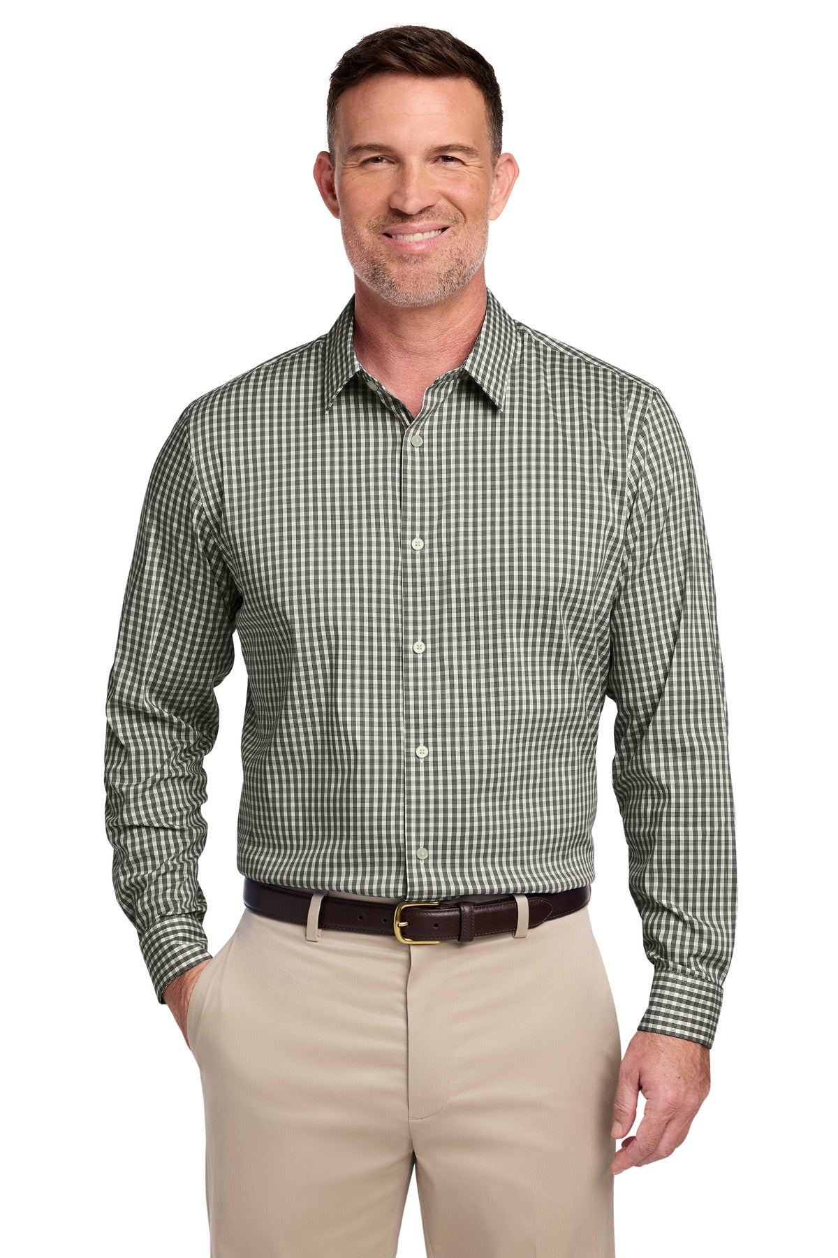 Brooks Brothers Tech Stretch Patterned Shirt