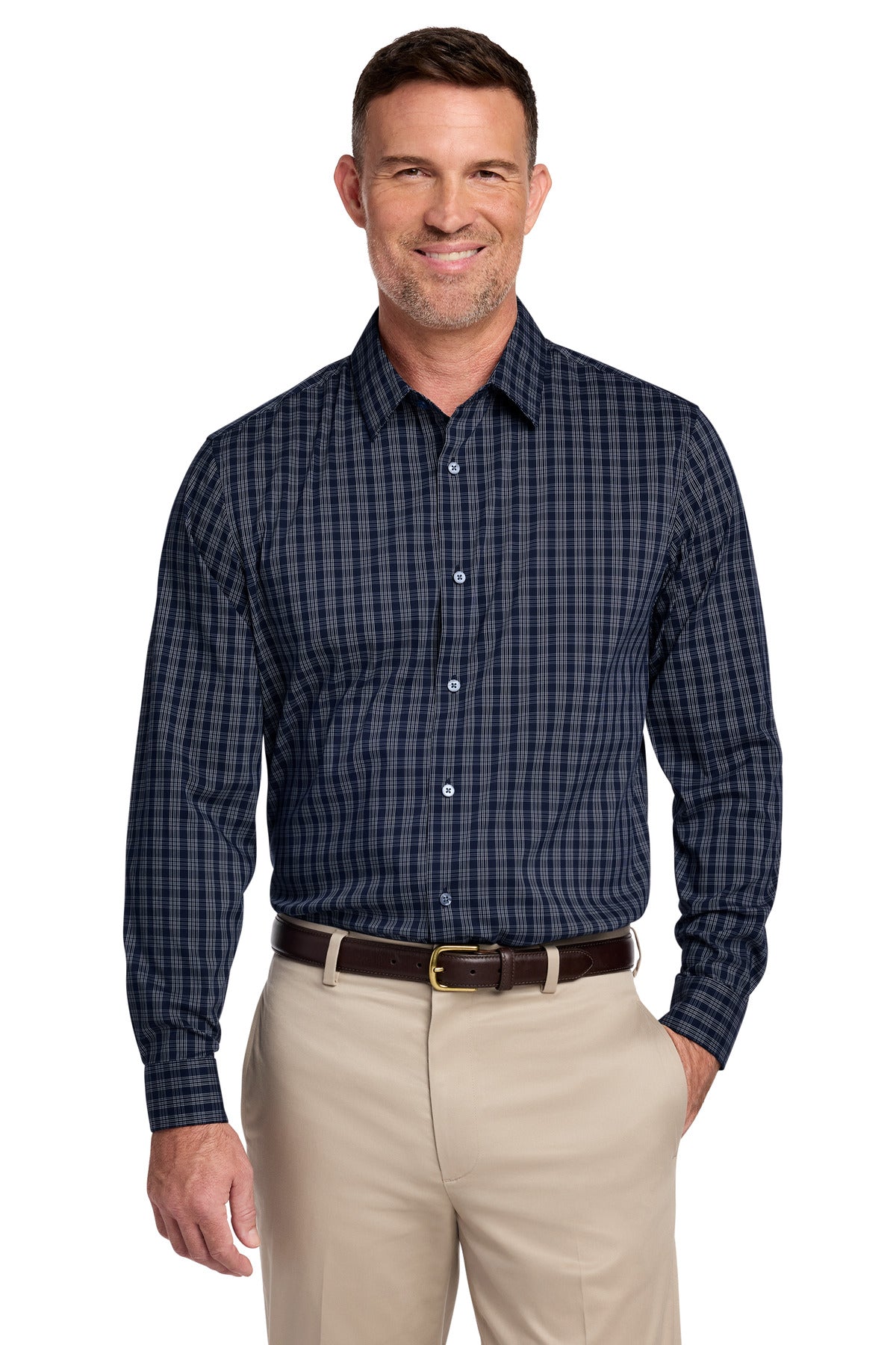 Brooks Brothers Tech Stretch Patterned Shirt