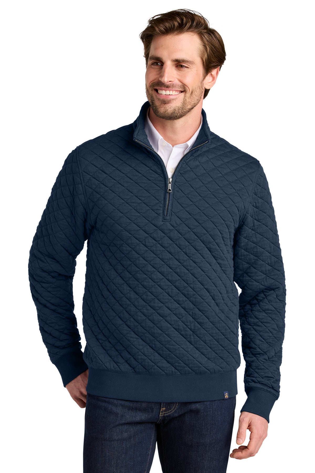 Brooks Brothers Diamond Quilt 1/4-Zip