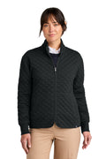 Brooks Brothers Women's Diamond Quilt Full-Zip