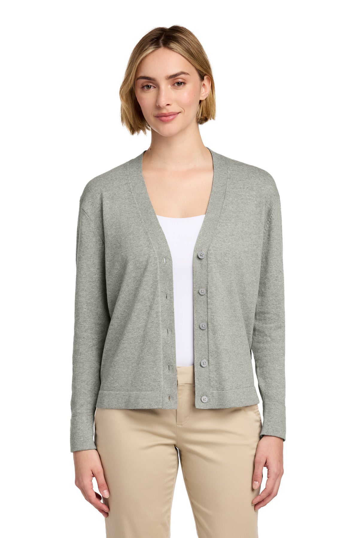 Brooks Brothers Women's Cotton Stretch Cardigan Sweater