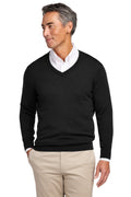 Brooks Brothers Washable Merino V-Neck Sweater