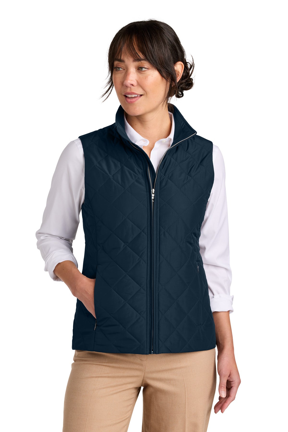 Brooks Brothers Women's Quilted Vest