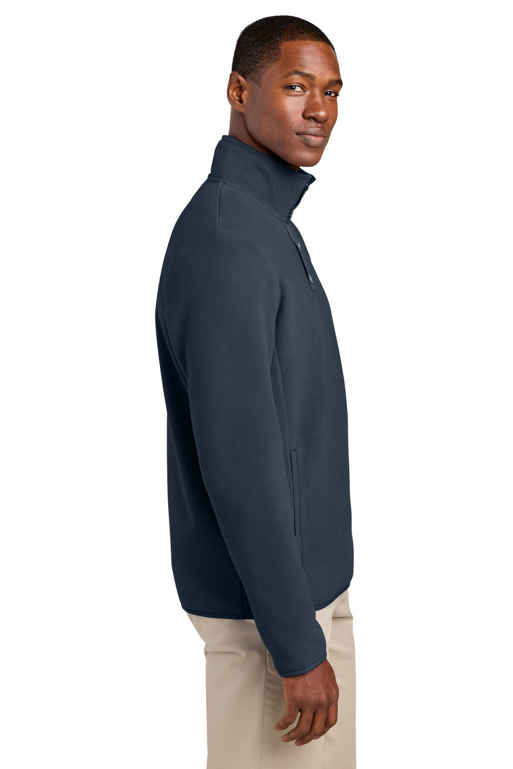 Brooks Brothers Fleece 1/4-Snap Neck