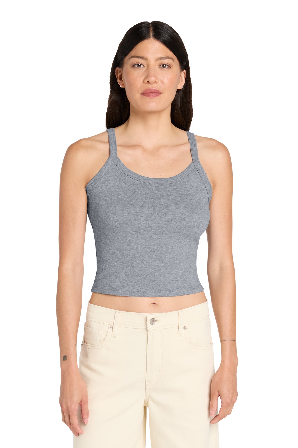 BELLA+CANVAS Women's Micro Rib Spaghetti Strap Tank