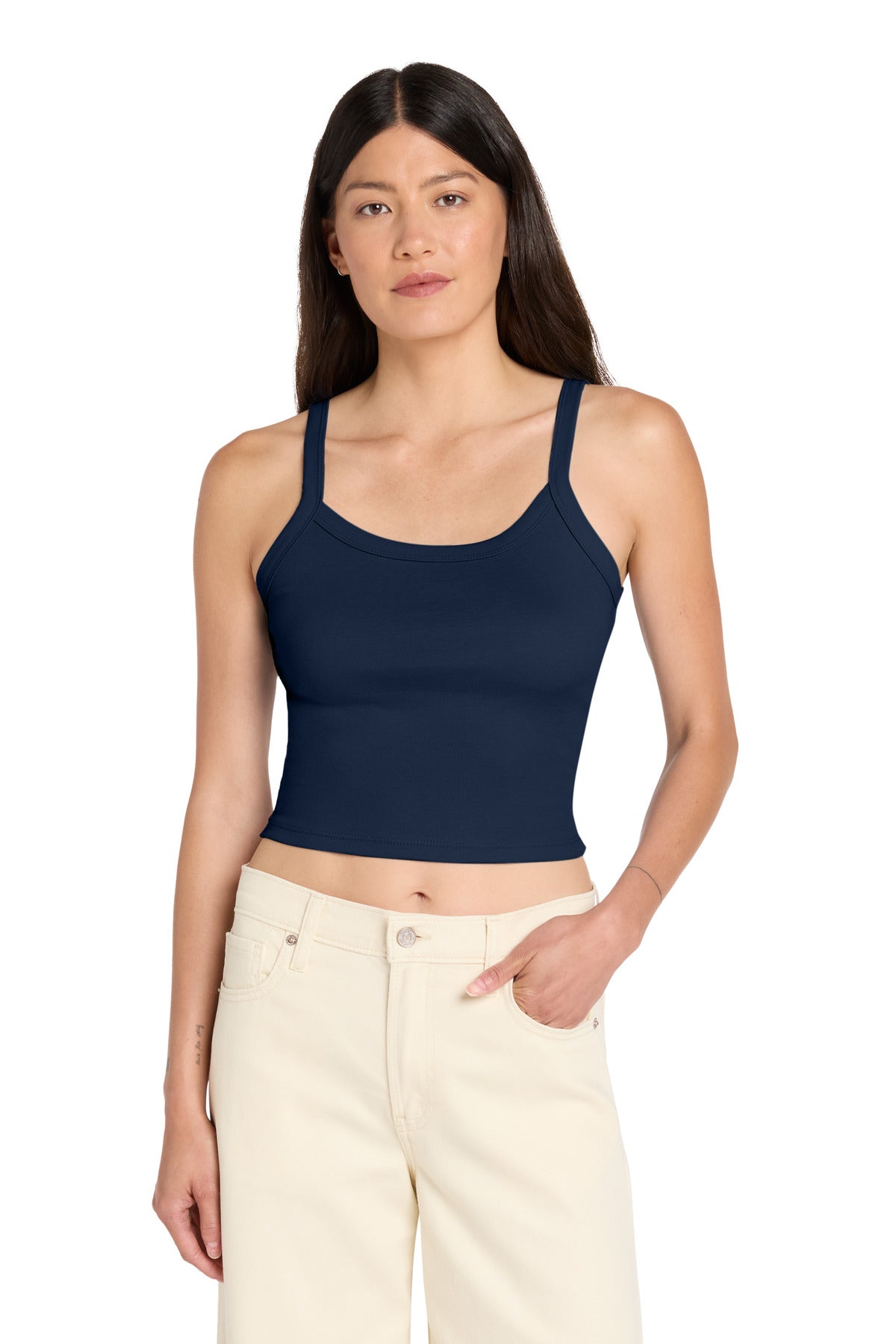 BELLA+CANVAS Women's Micro Rib Spaghetti Strap Tank