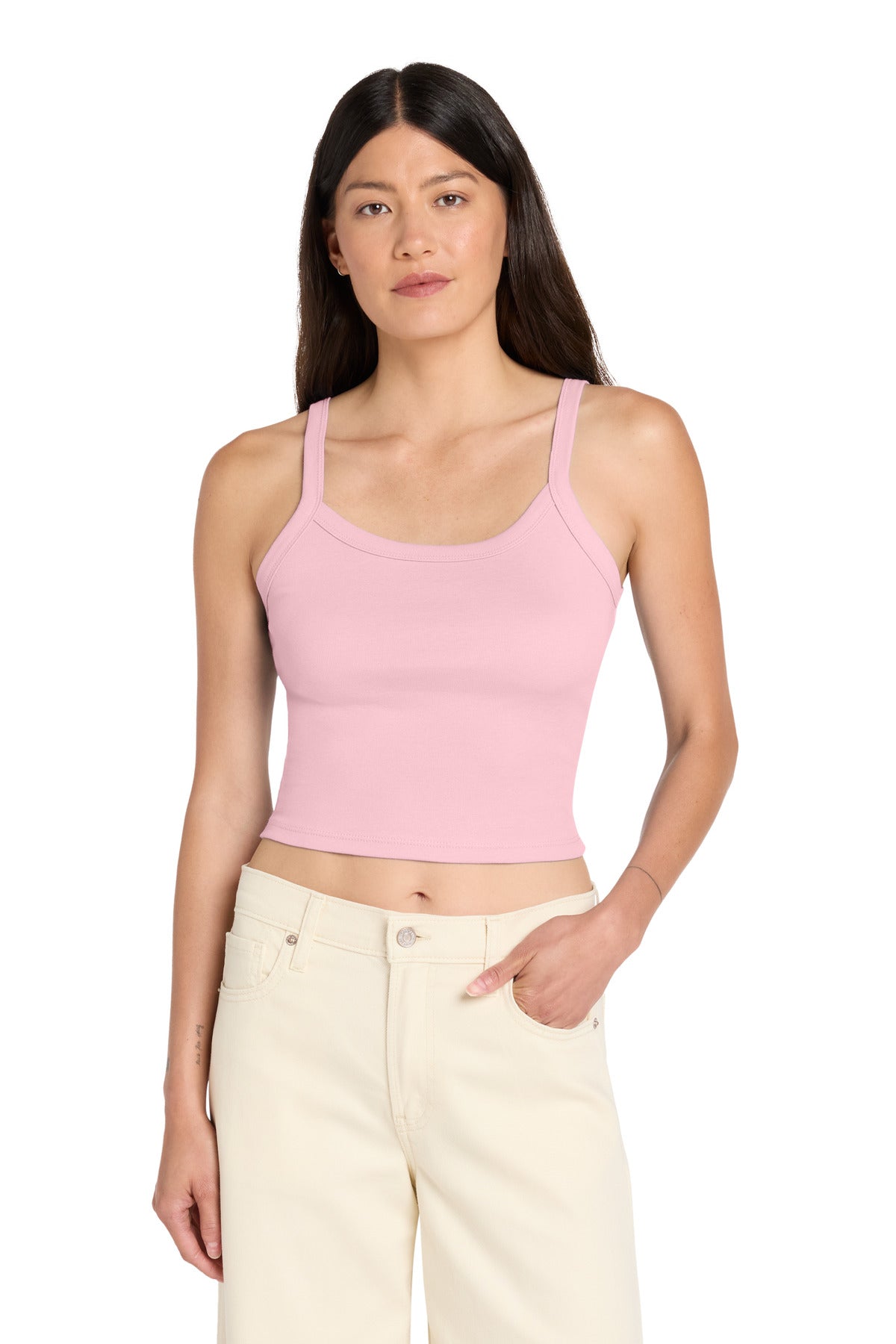 BELLA+CANVAS Women's Micro Rib Spaghetti Strap Tank