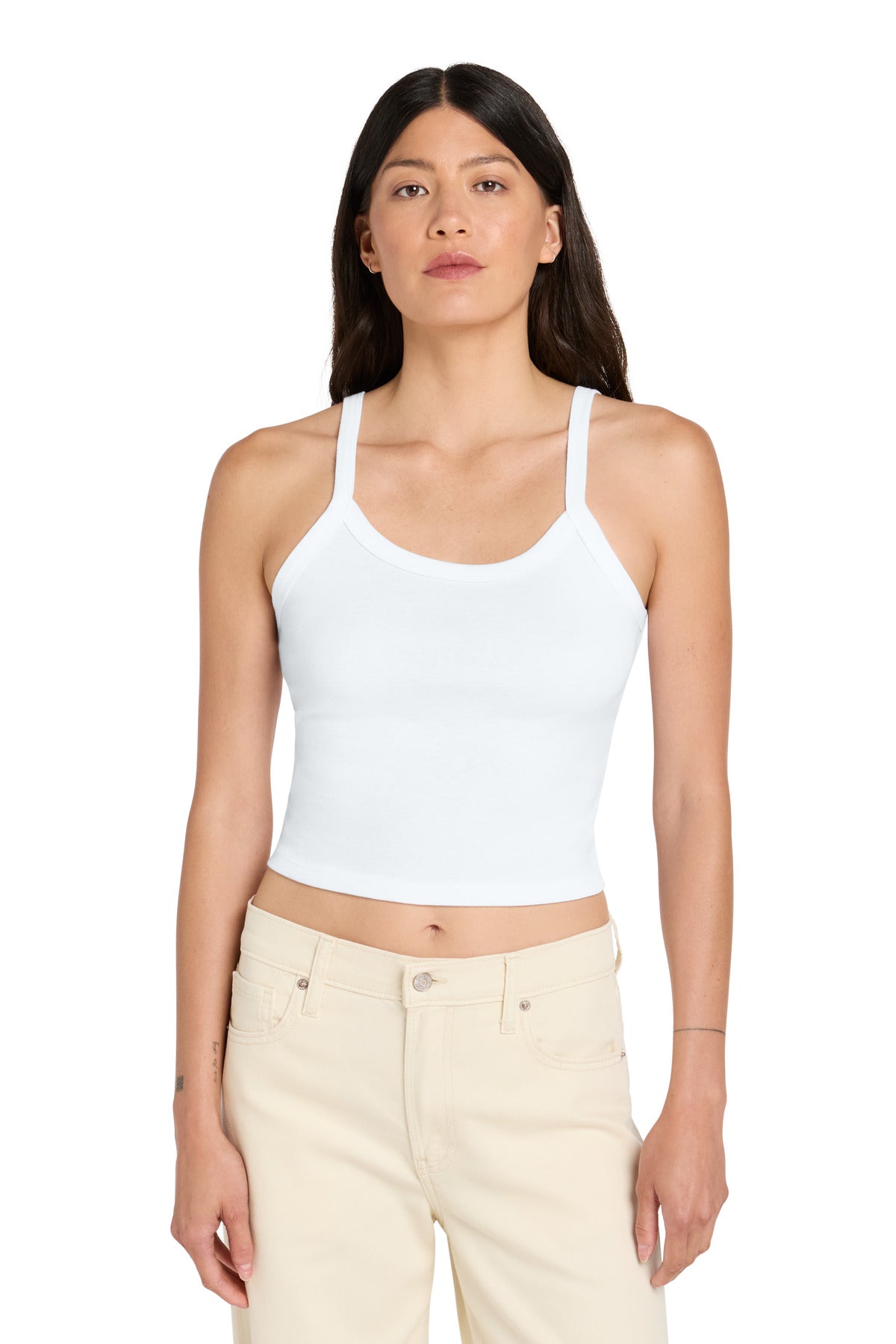 BELLA+CANVAS Women's Micro Rib Spaghetti Strap Tank