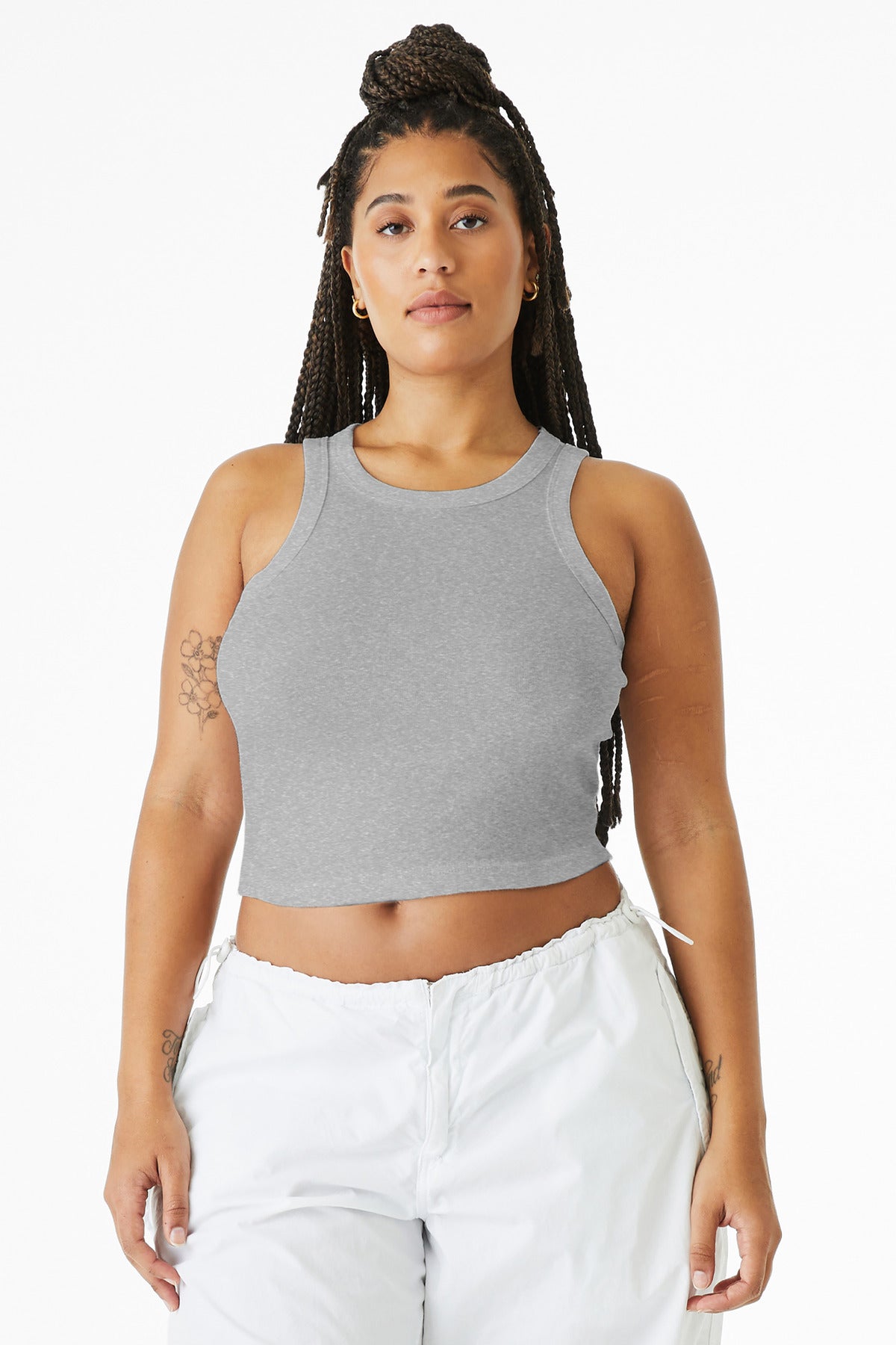 BELLA+CANVAS Women's Micro Rib Racer Tank