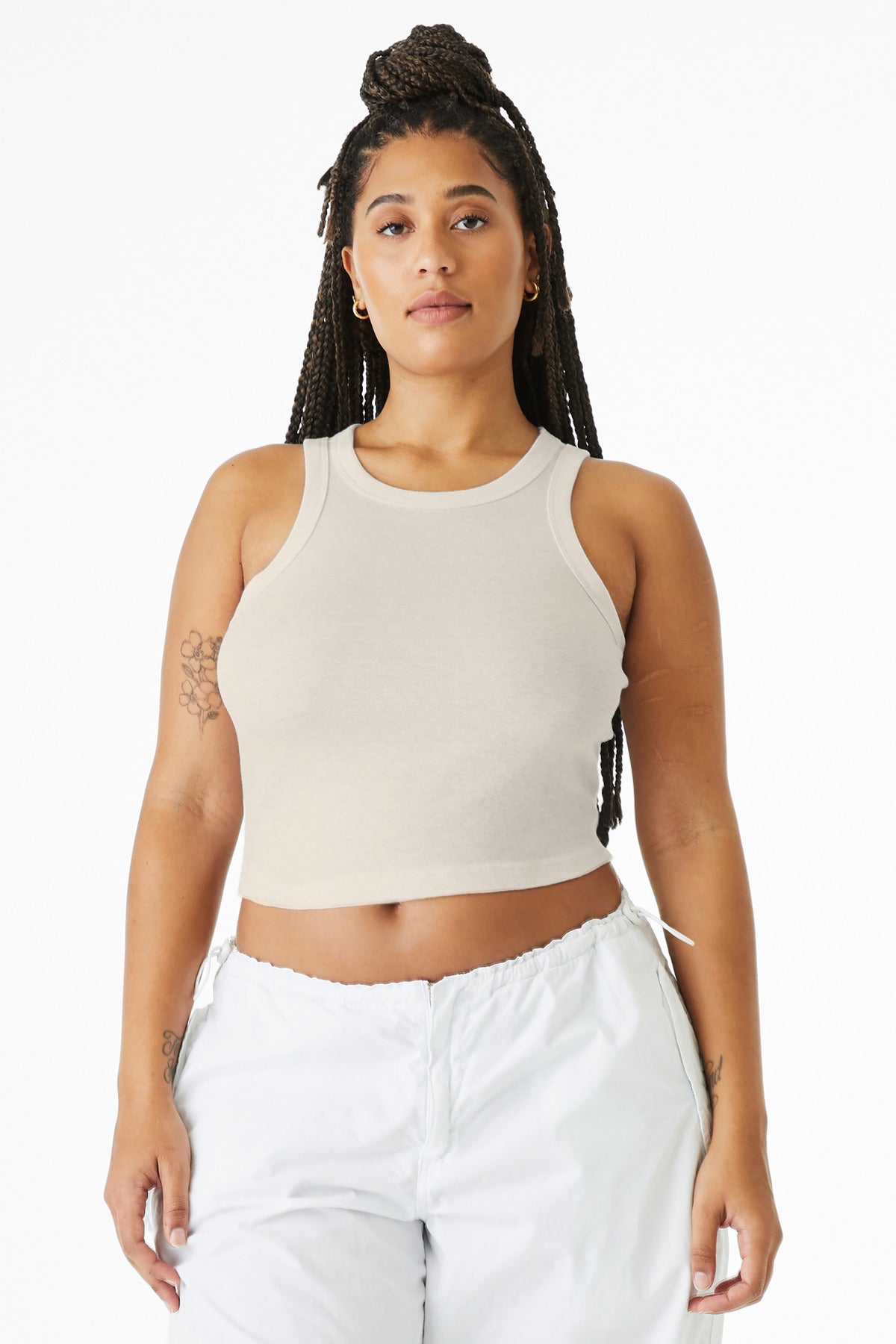 BELLA+CANVAS Women's Micro Rib Racer Tank
