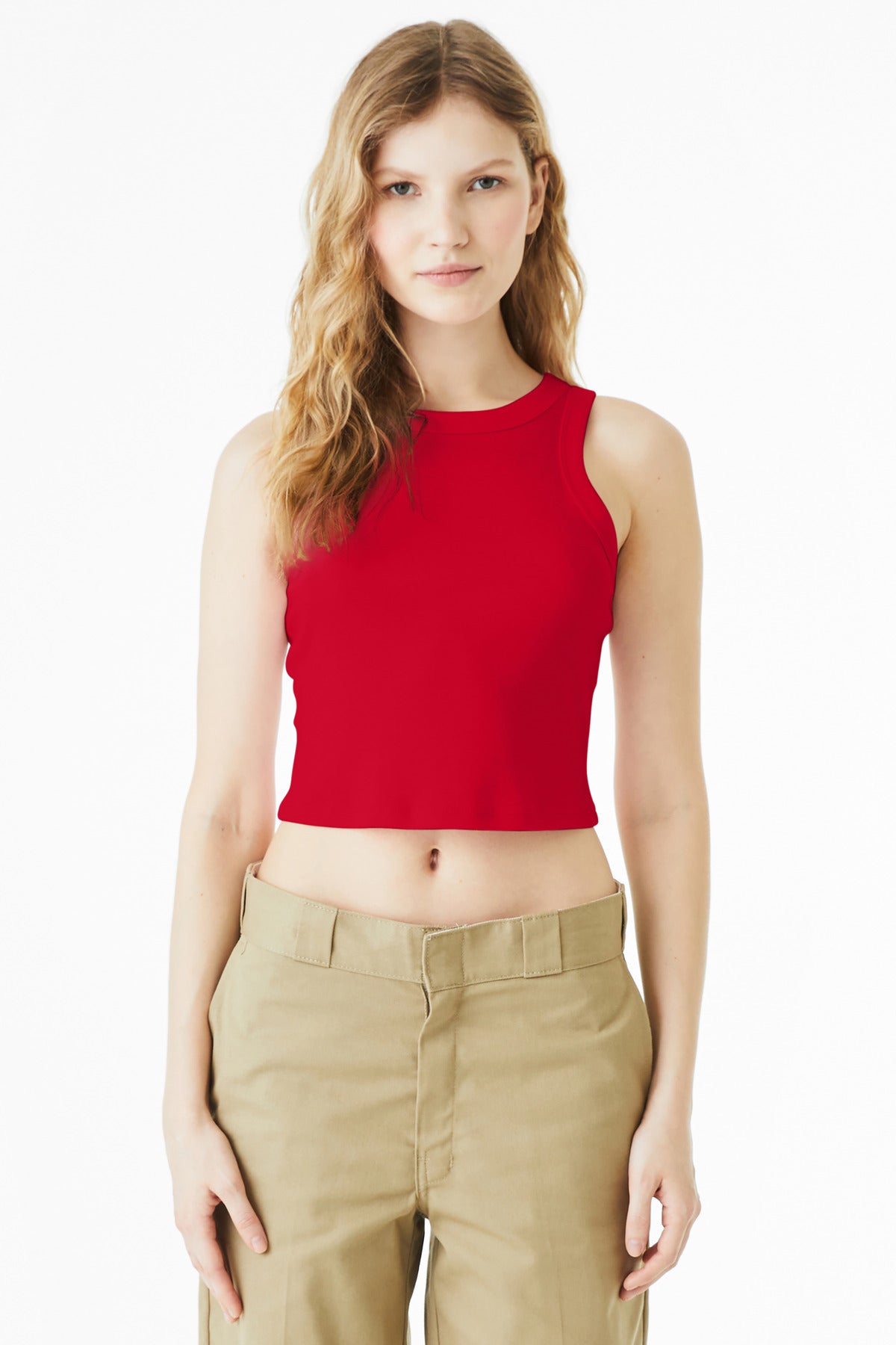 BELLA+CANVAS Women's Micro Rib Racer Tank