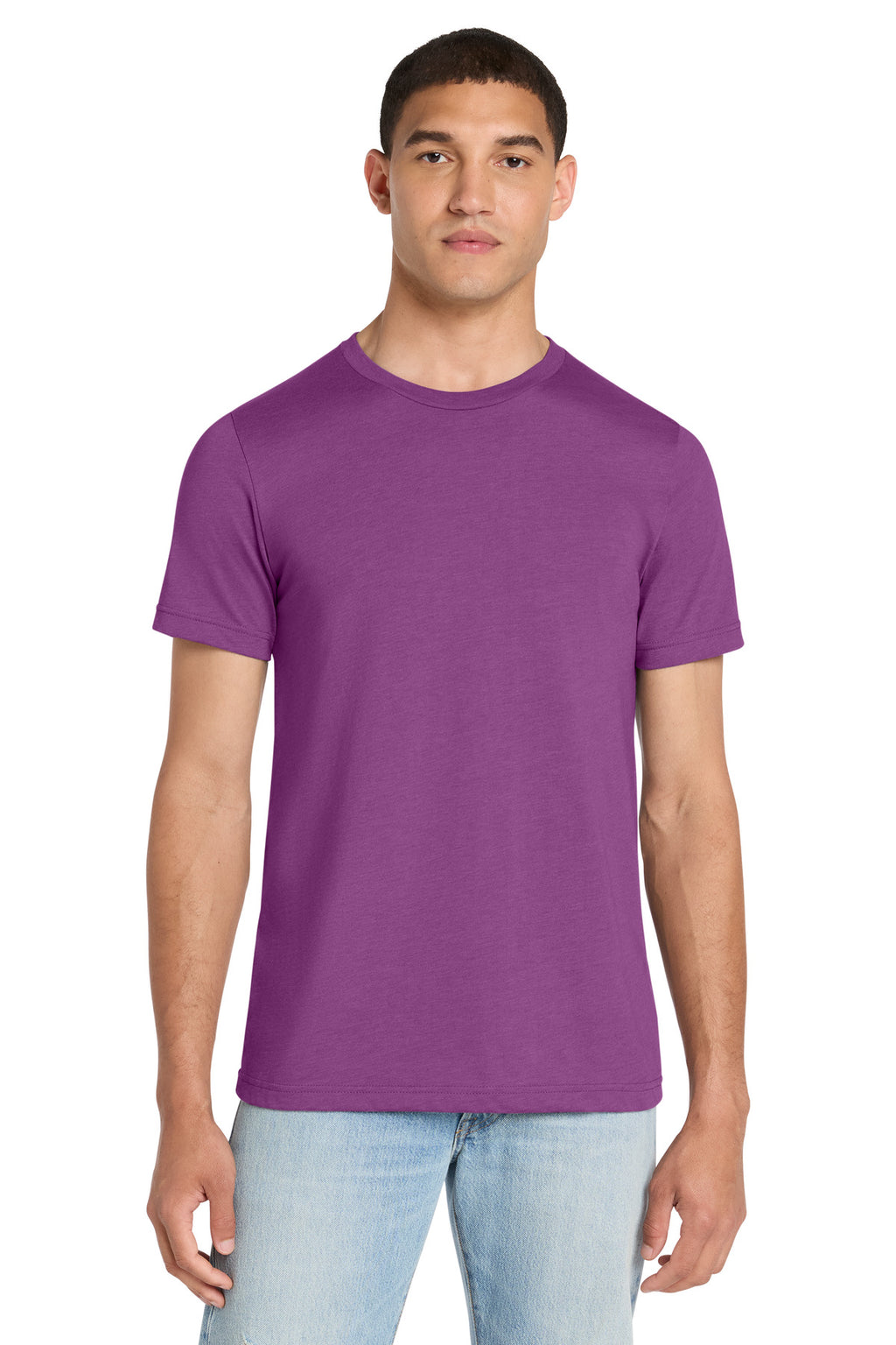 BELLA+CANVAS  Unisex Heather CVC Short Sleeve Tee