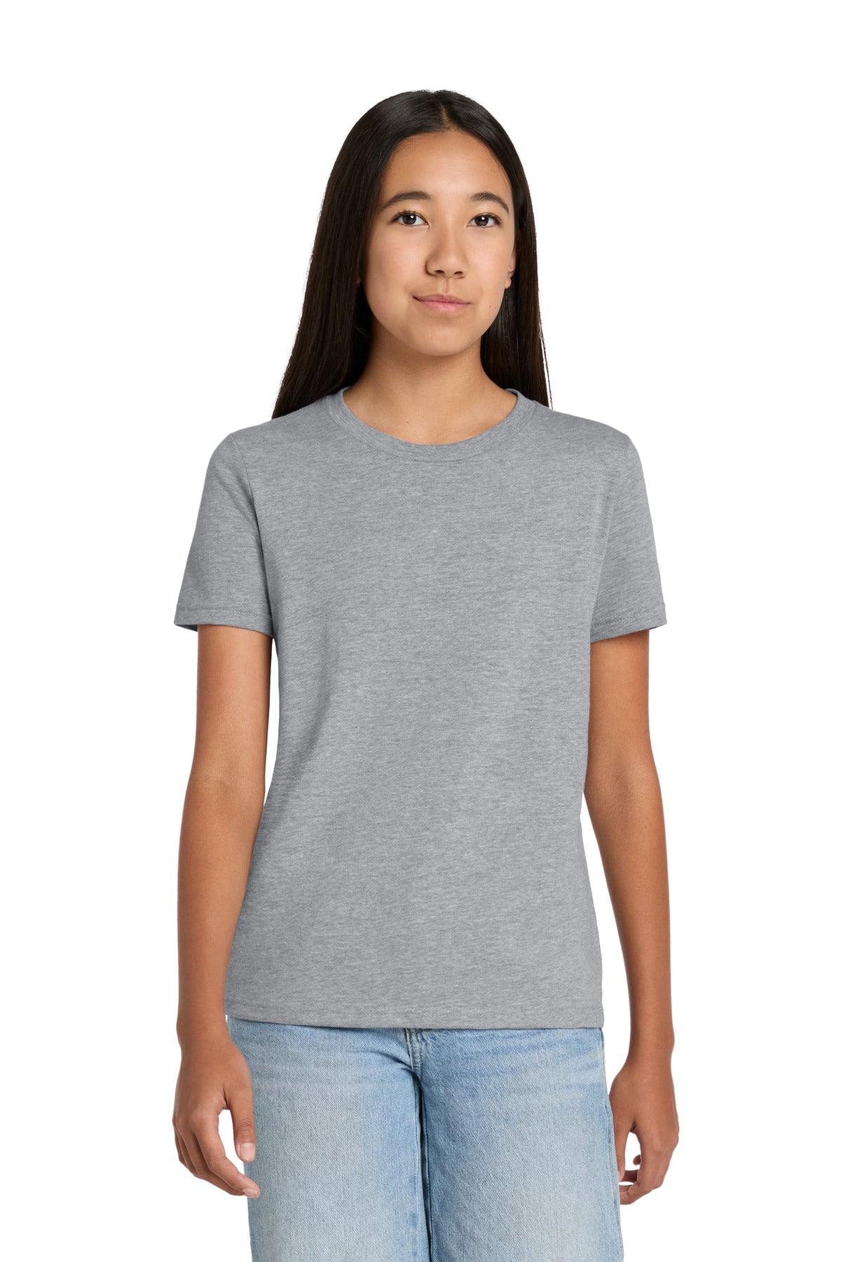 BELLA+CANVAS Youth Heather CVC Tee