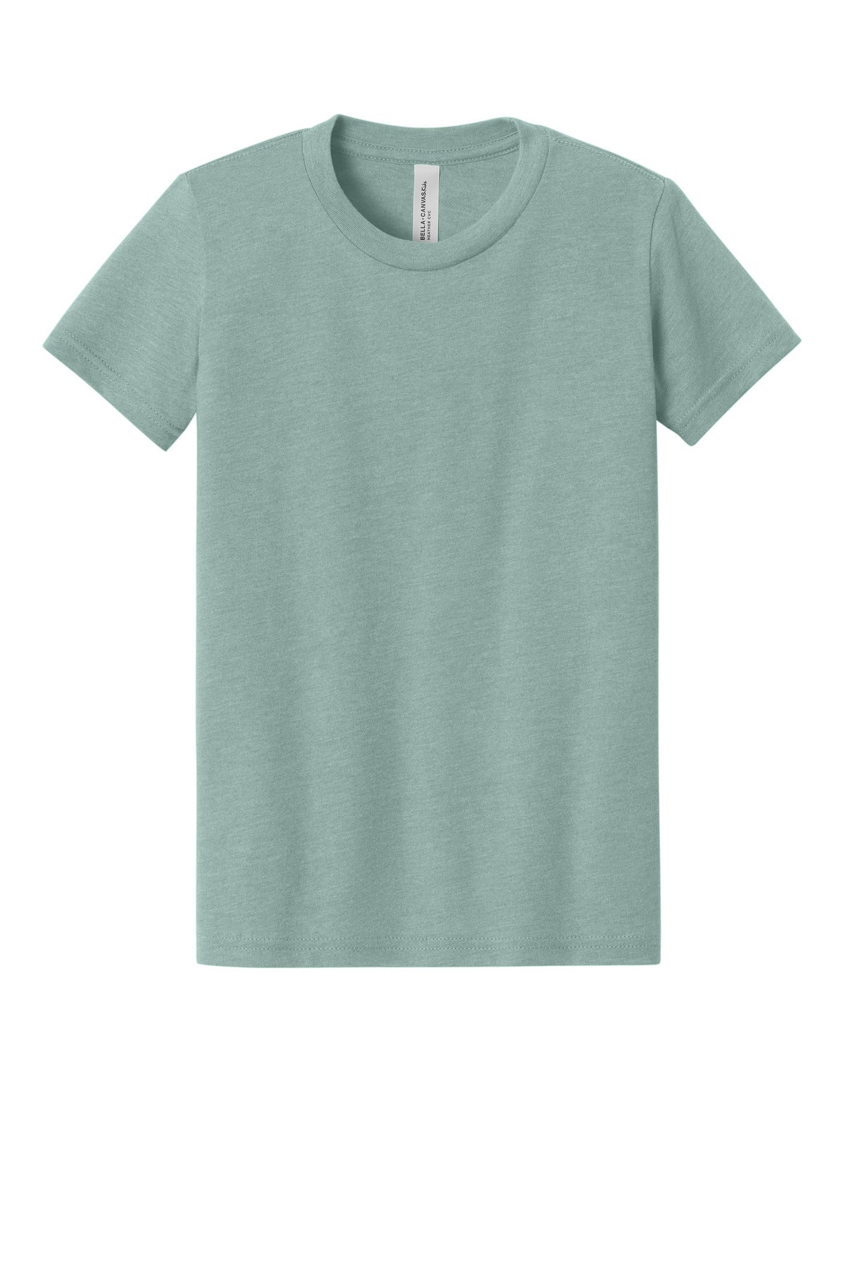BELLA+CANVAS Youth Heather CVC Tee