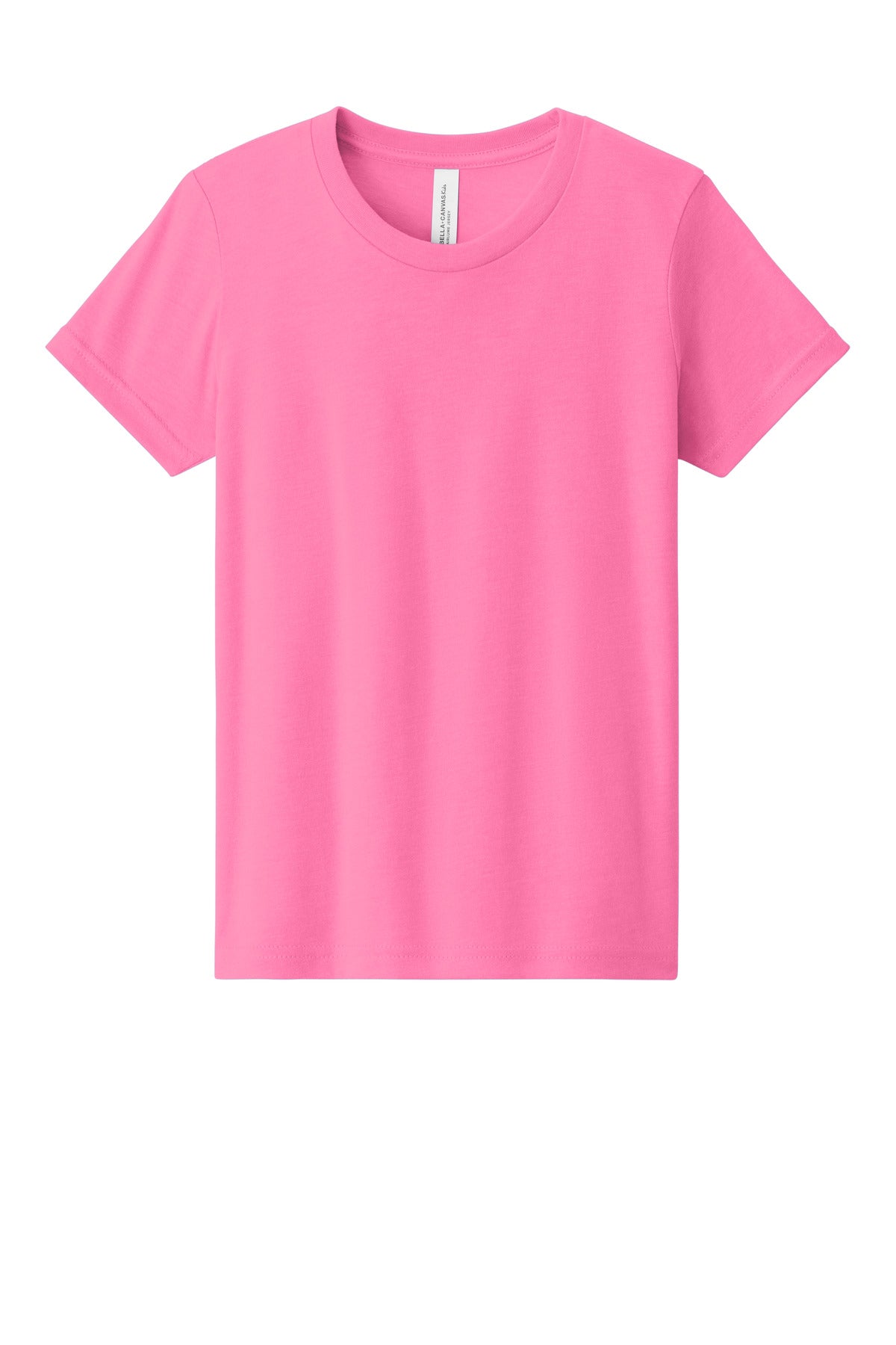 BELLA+CANVAS Youth Heather CVC Tee