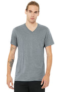 BELLA+CANVAS Unisex Heather CVC V-Neck Tee