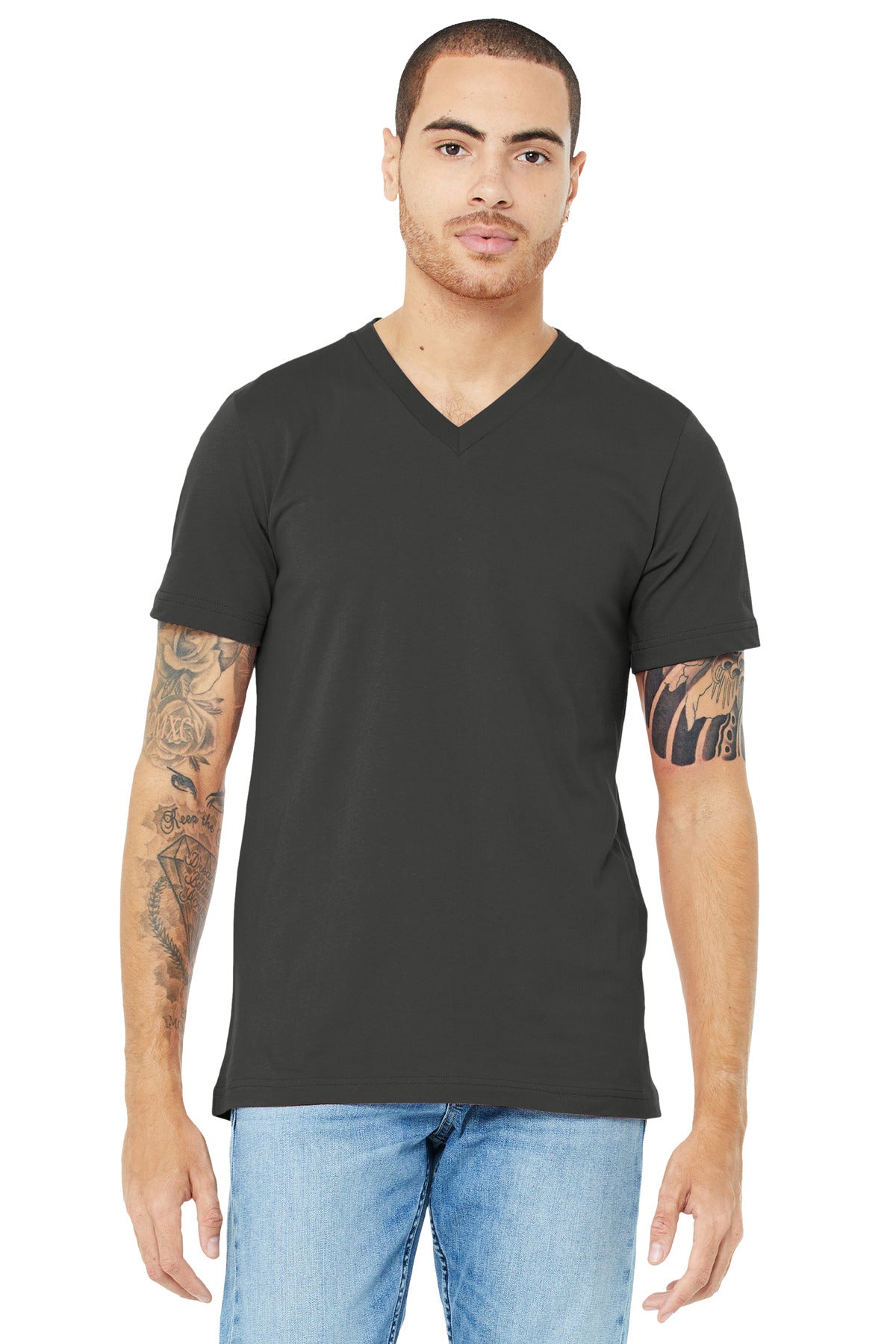 BELLA+CANVAS  Unisex Jersey Short Sleeve V-Neck Tee