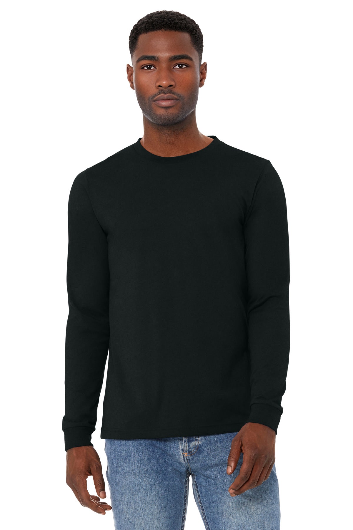 BELLA+CANVAS Unisex Heather CVC Long Sleeve Tee