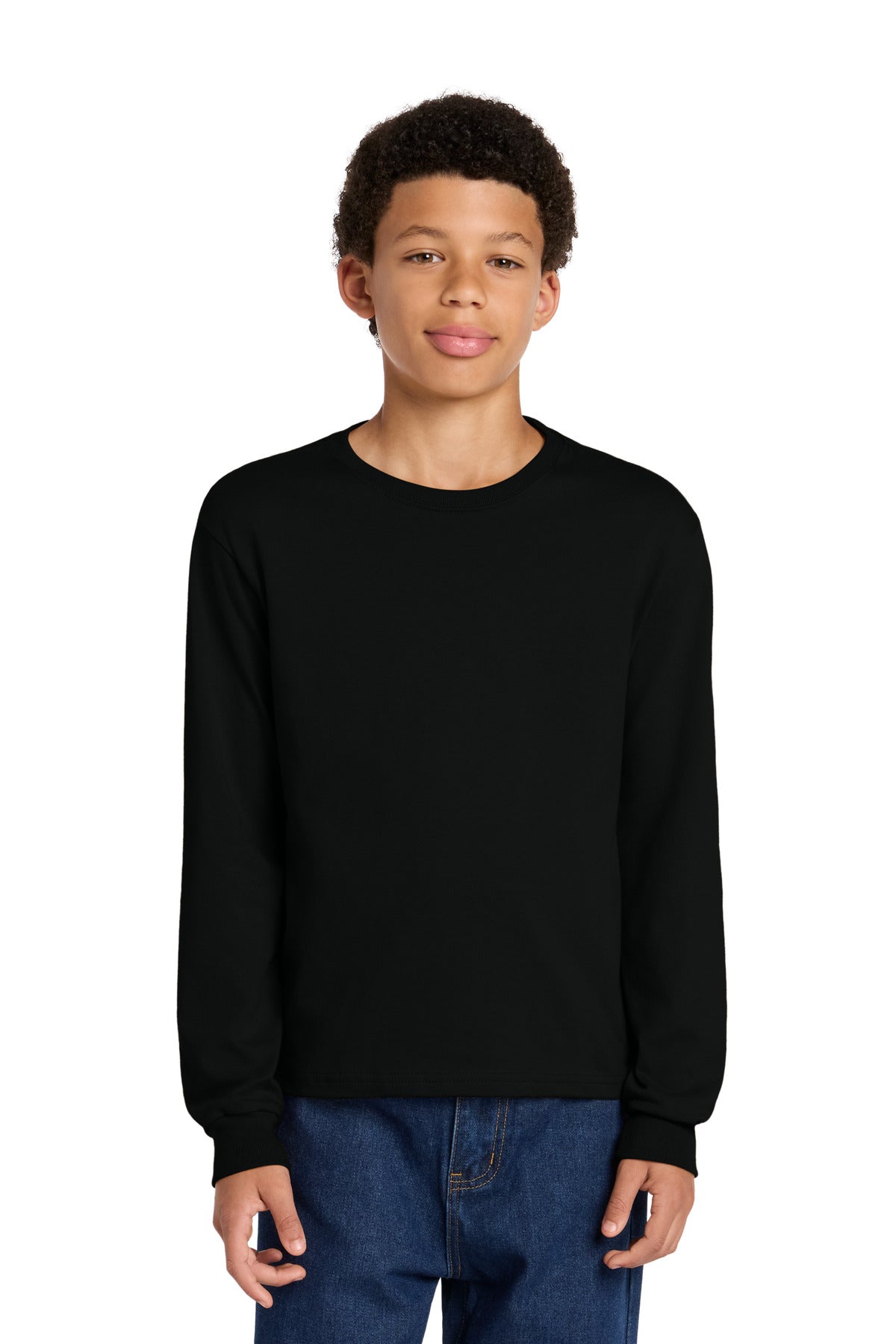 BELLA+CANVAS Youth 6-Ounce Heavyweight Long Sleeve Tee