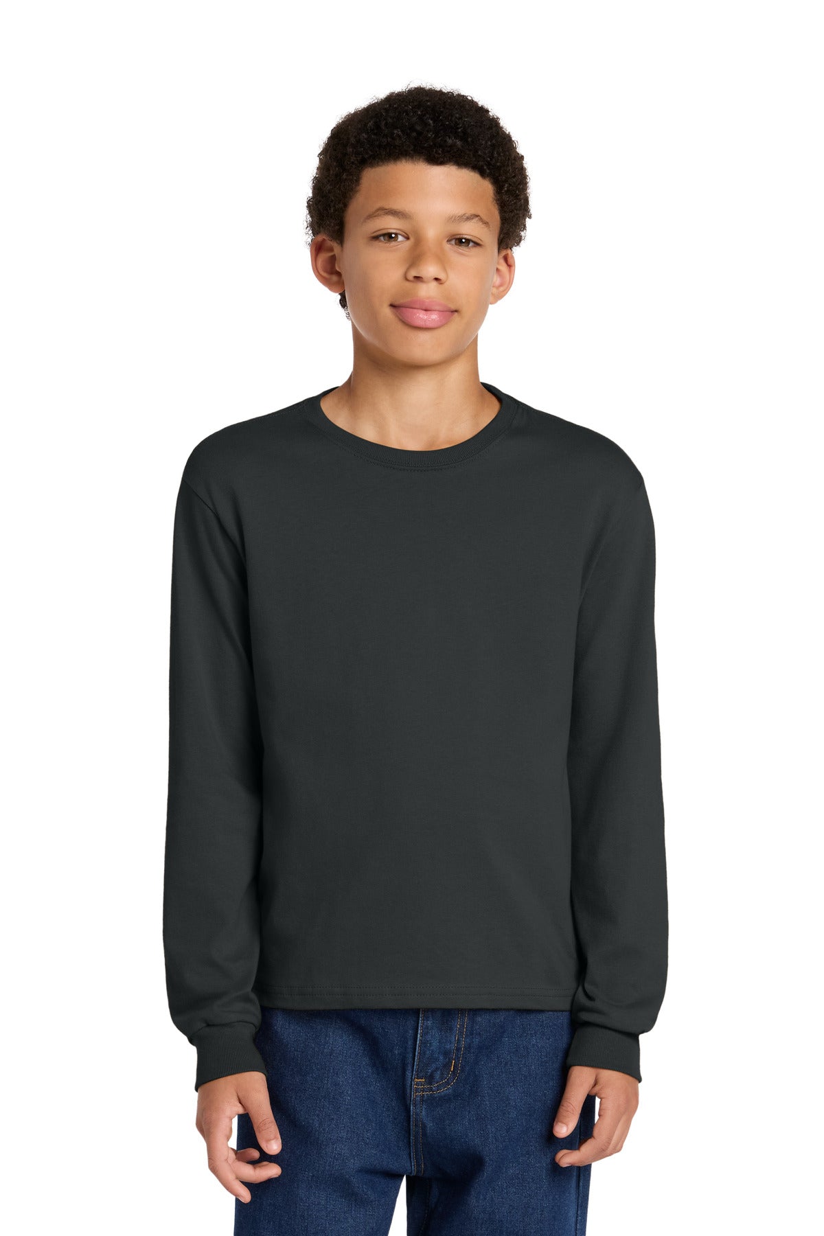 BELLA+CANVAS Youth 6-Ounce Heavyweight Long Sleeve Tee