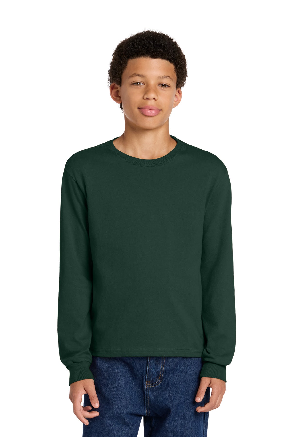 BELLA+CANVAS Youth 6-Ounce Heavyweight Long Sleeve Tee