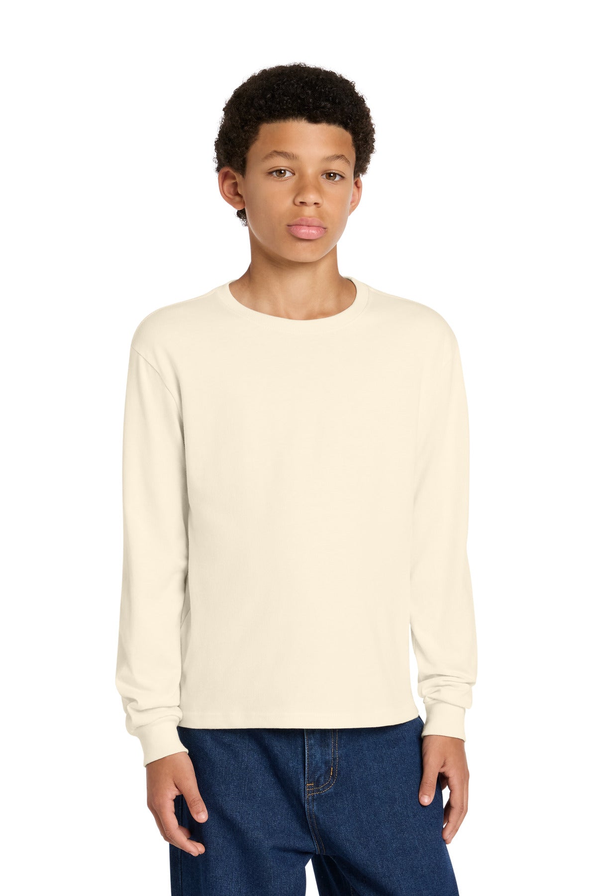 BELLA+CANVAS Youth 6-Ounce Heavyweight Long Sleeve Tee
