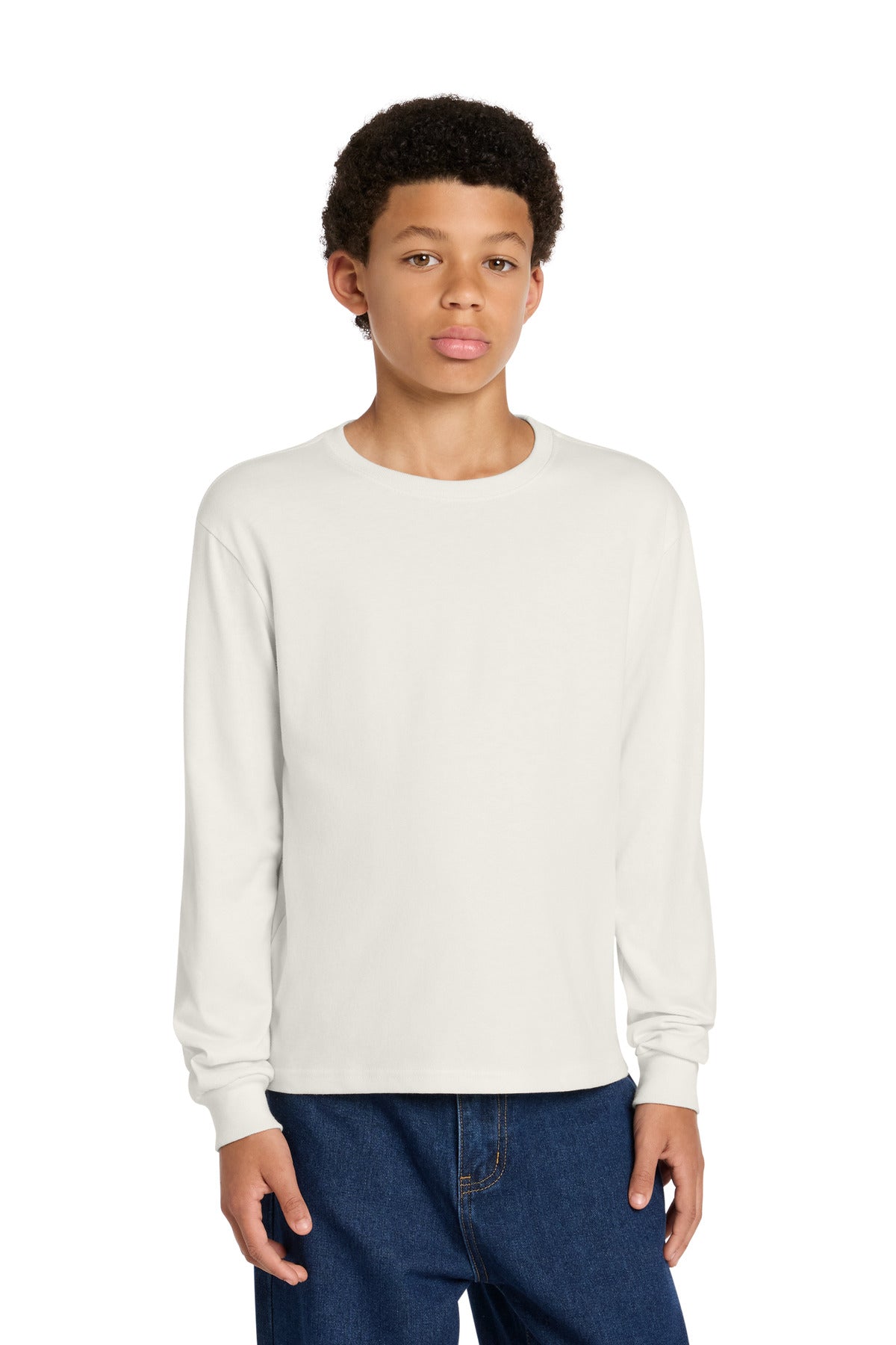 BELLA+CANVAS Youth 6-Ounce Heavyweight Long Sleeve Tee