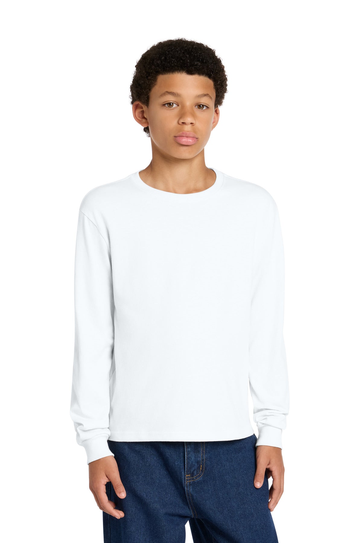 BELLA+CANVAS Youth 6-Ounce Heavyweight Long Sleeve Tee