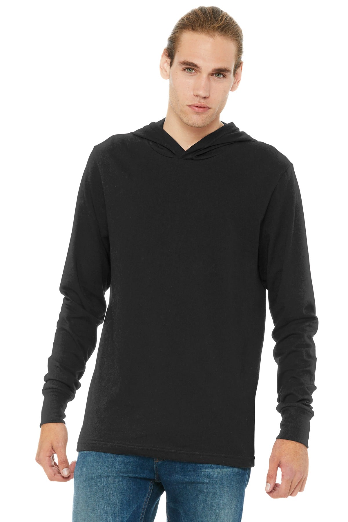 BELLA+CANVAS  Unisex Jersey Long Sleeve Hoodie