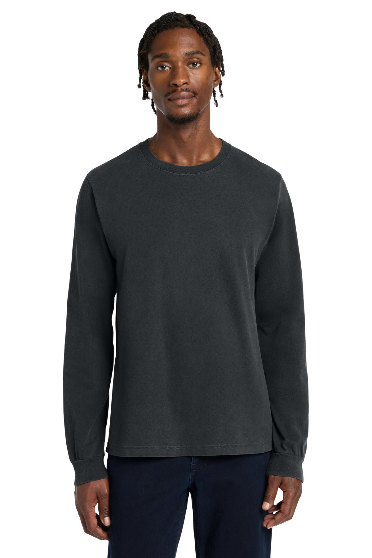 BELLA+CANVAS Unisex Heavyweight Garment-Dyed Long Sleeve Tee