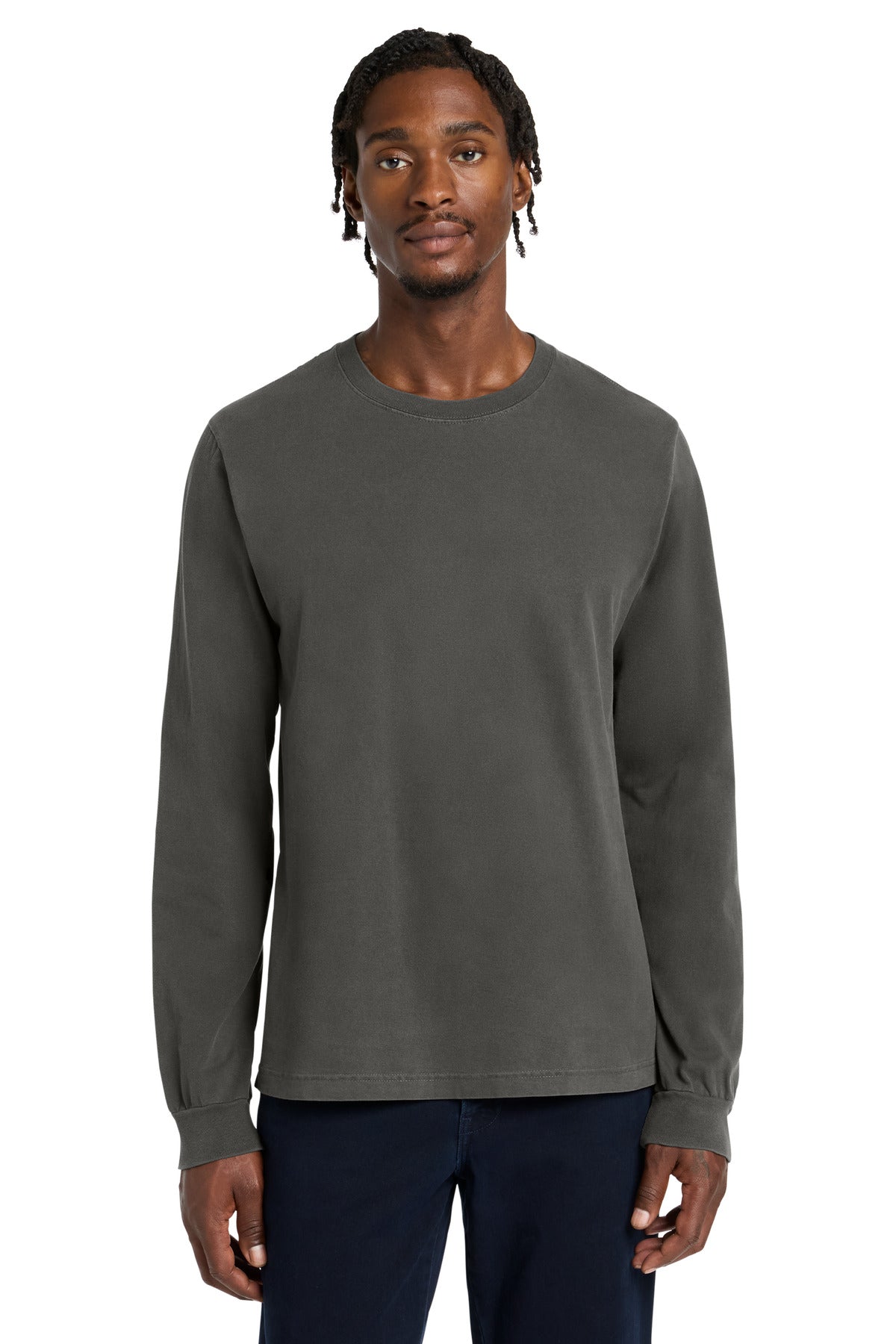 BELLA+CANVAS Unisex Heavyweight Garment-Dyed Long Sleeve Tee