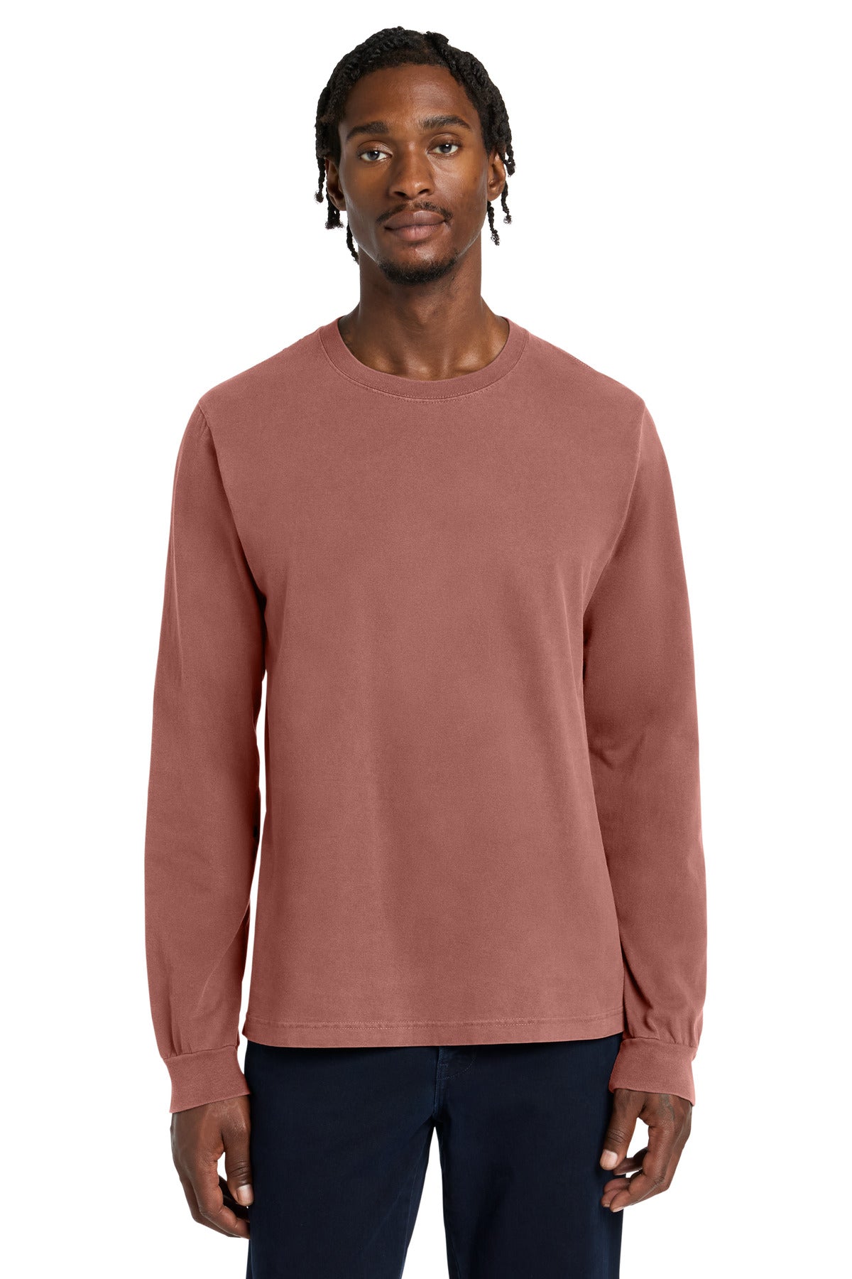 BELLA+CANVAS Unisex Heavyweight Garment-Dyed Long Sleeve Tee