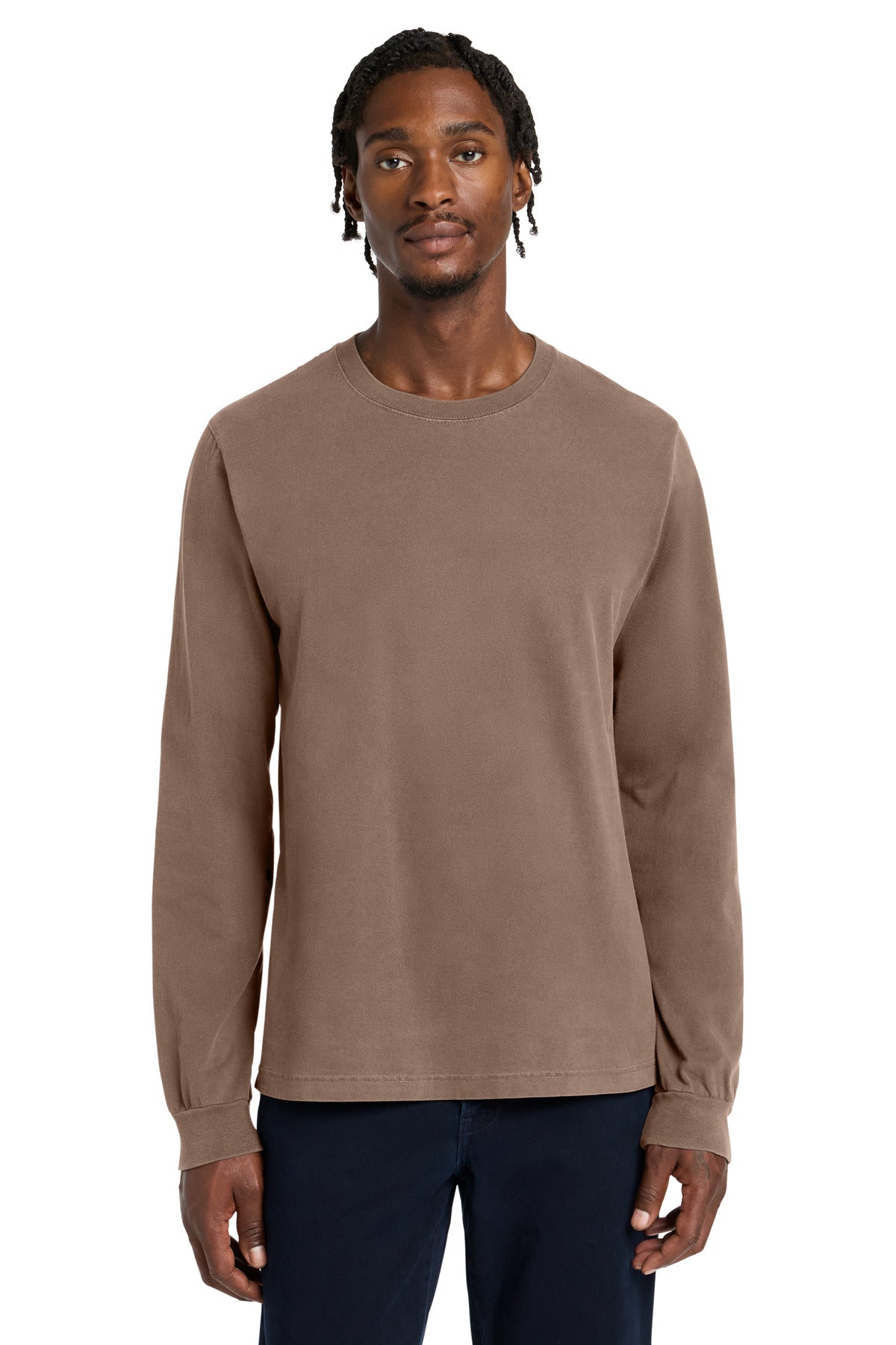 BELLA+CANVAS Unisex Heavyweight Garment-Dyed Long Sleeve Tee