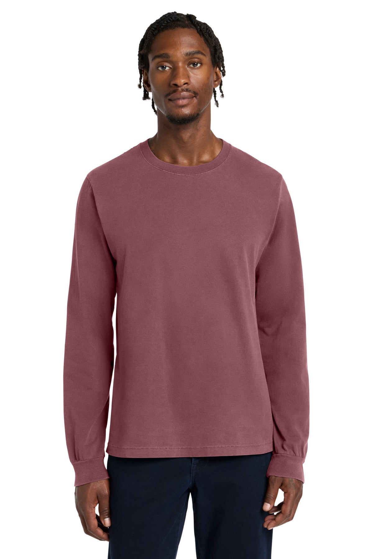 BELLA+CANVAS Unisex Heavyweight Garment-Dyed Long Sleeve Tee