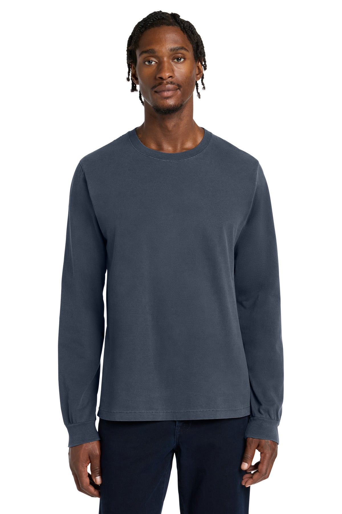 BELLA+CANVAS Unisex Heavyweight Garment-Dyed Long Sleeve Tee