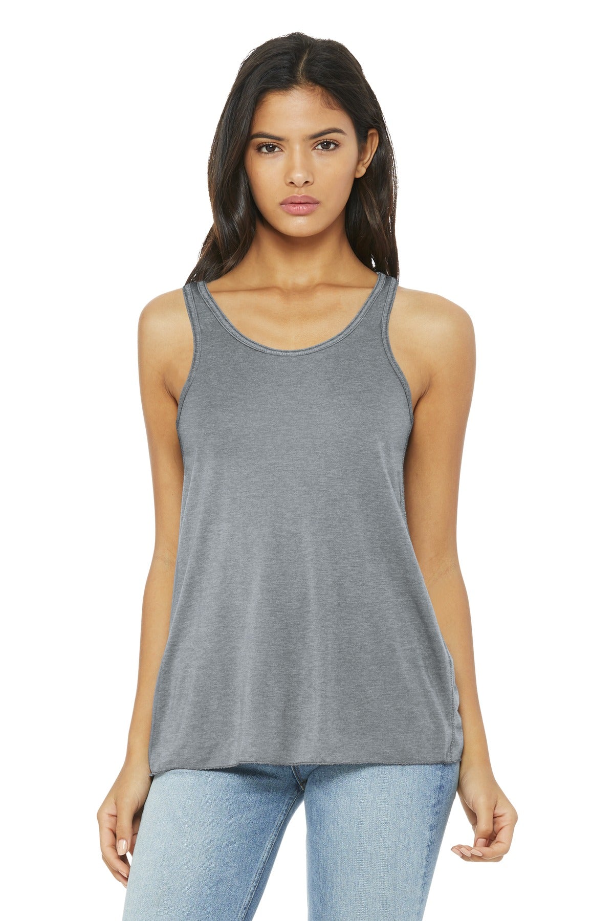 BELLA+CANVAS  Women's Flowy Racerback Tank