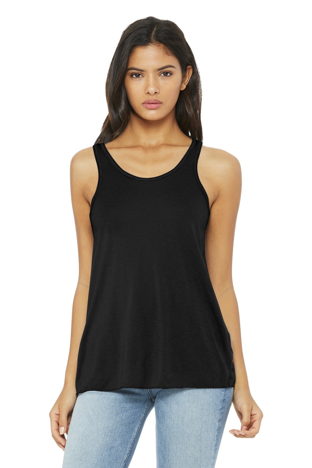 BELLA+CANVAS  Women's Flowy Racerback Tank