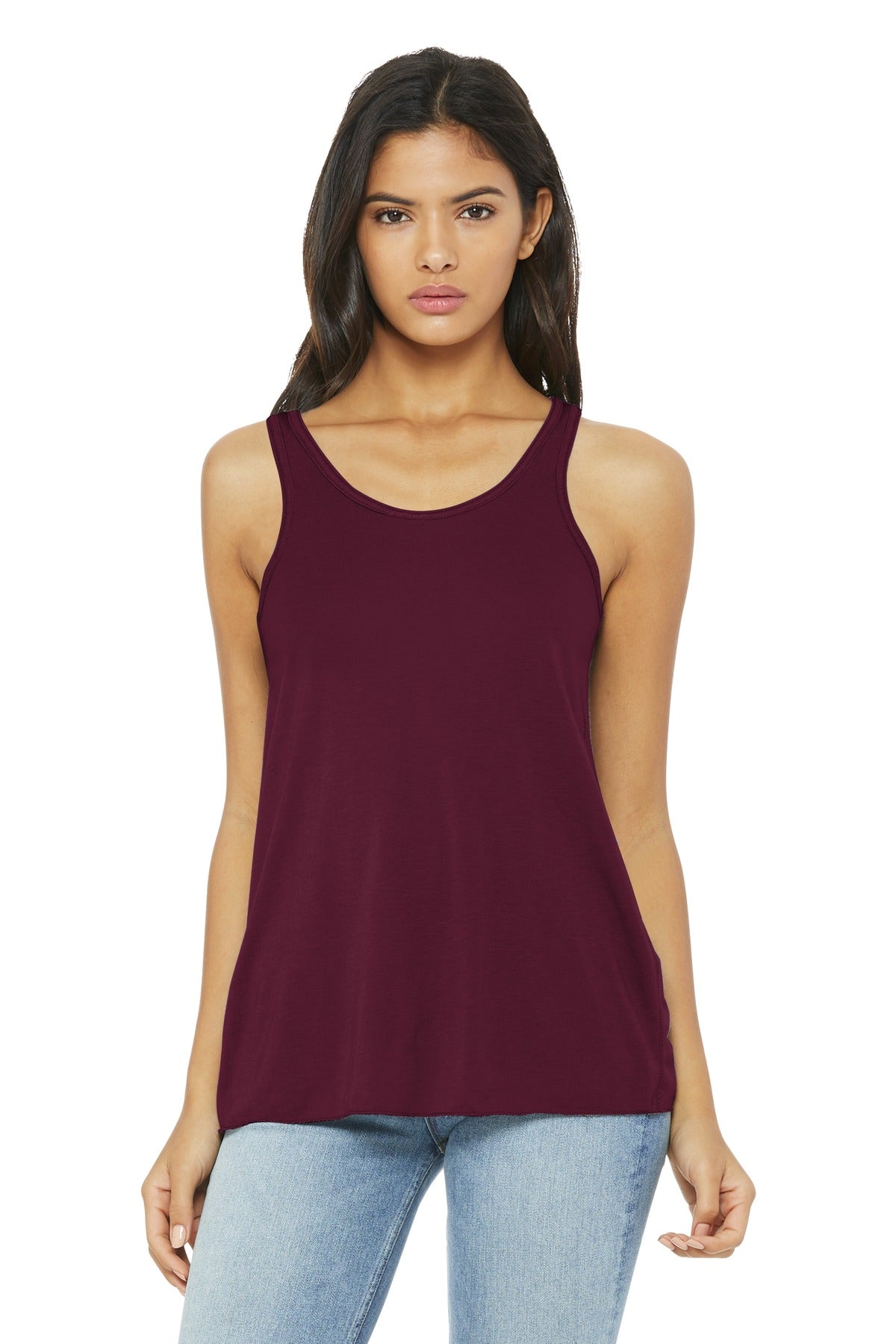 BELLA+CANVAS  Women's Flowy Racerback Tank