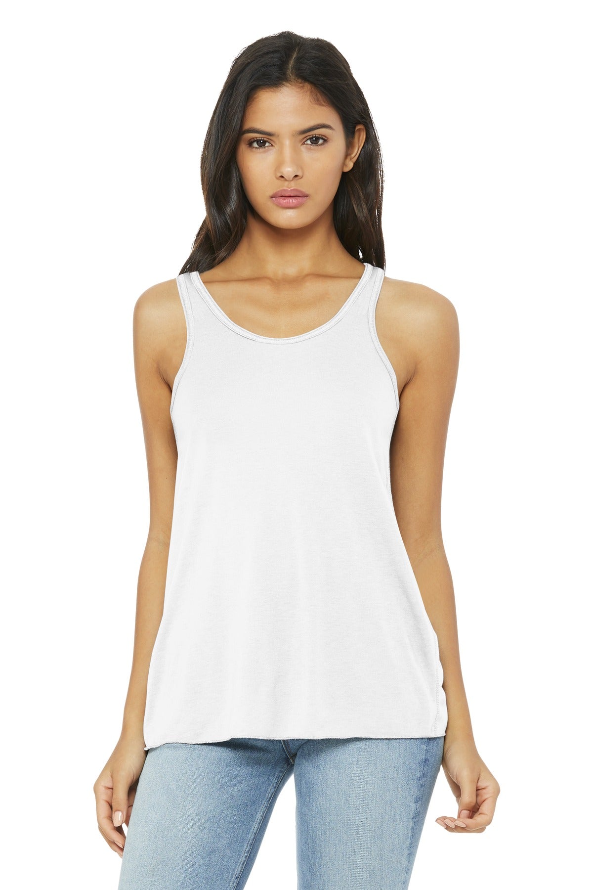 BELLA+CANVAS  Women's Flowy Racerback Tank