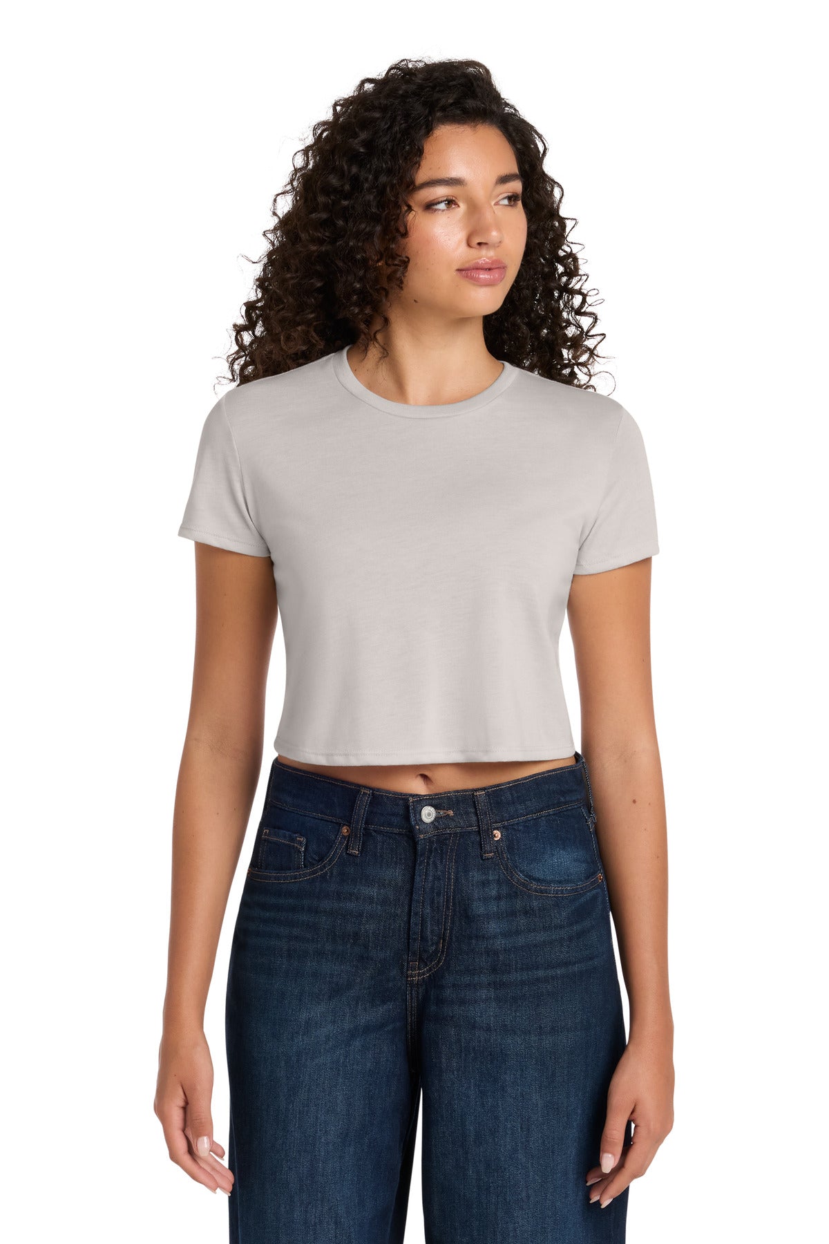BELLA+CANVAS Women's Flowy Cropped Tee