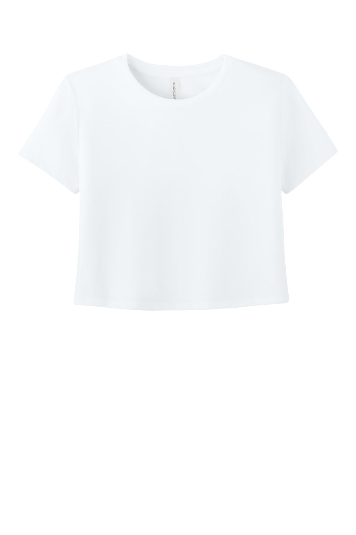 BELLA+CANVAS Women's Flowy Cropped Tee