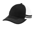 Port Authority  Two-Stripe Snapback Trucker Cap