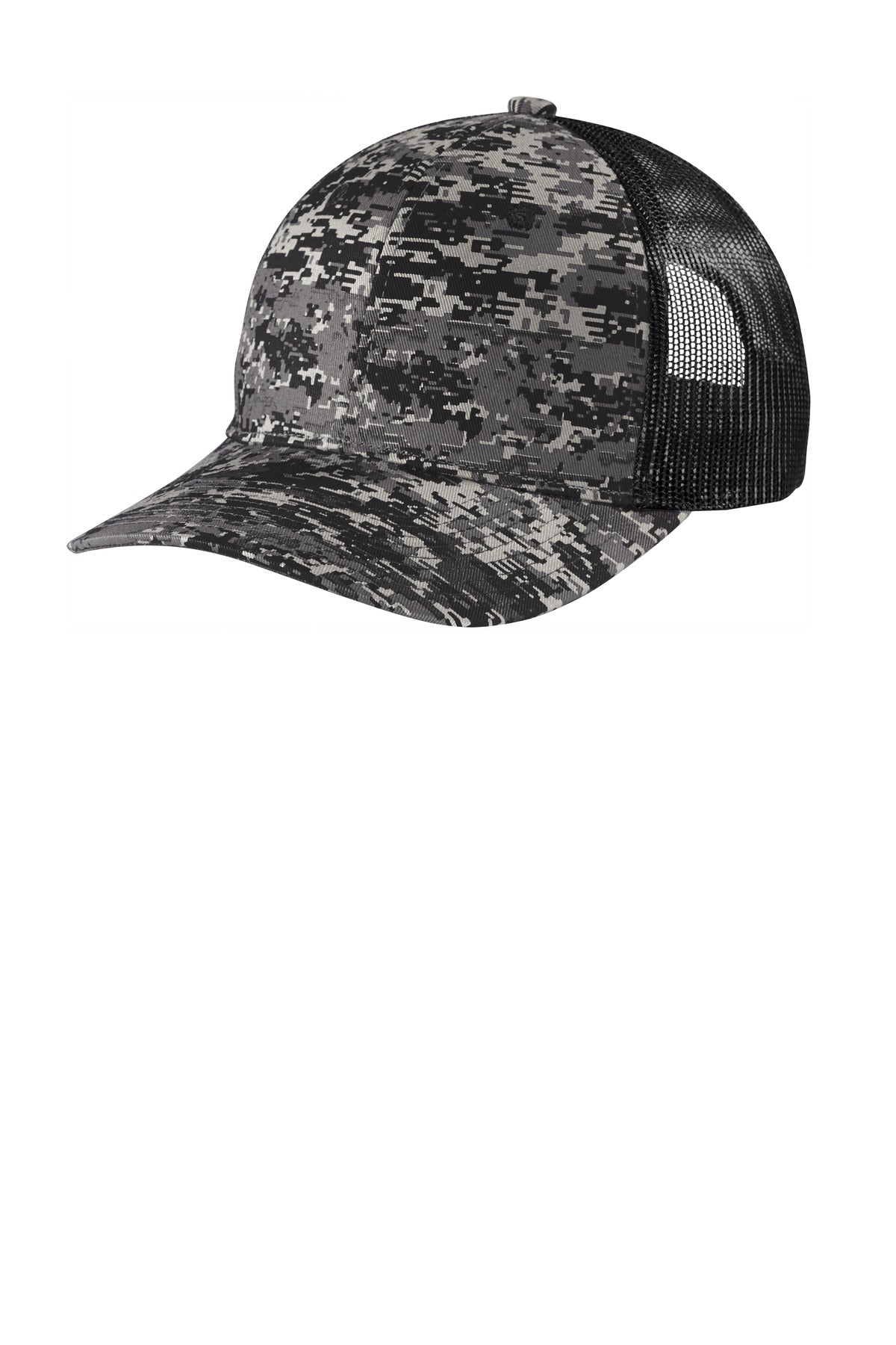 Port Authority  Digi Camo Snapback Trucker Cap