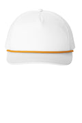 Port Authority Snapback Five-Panel Rope Cap